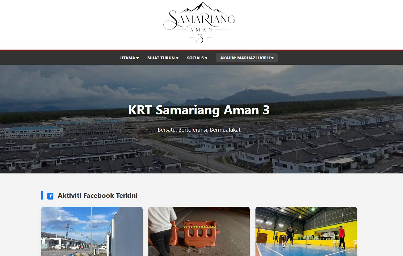 KRT Samariang Aman 3 — Kawasan Rukun Tetangga, Kuching