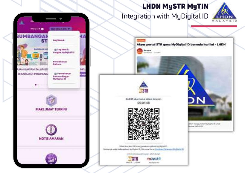MySTR · MyTIN — MyDigital ID — Lembaga Hasil Dalam Negeri Malaysia (LHDN)